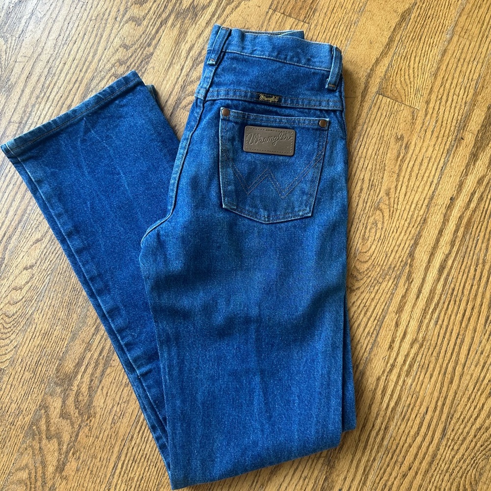 Wrangler blue jeans slim